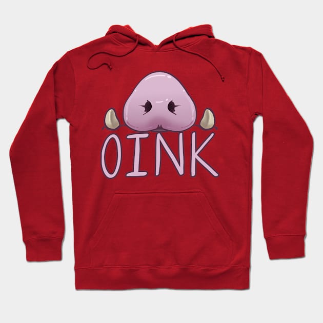 Oink Hoodie by Pawgyle